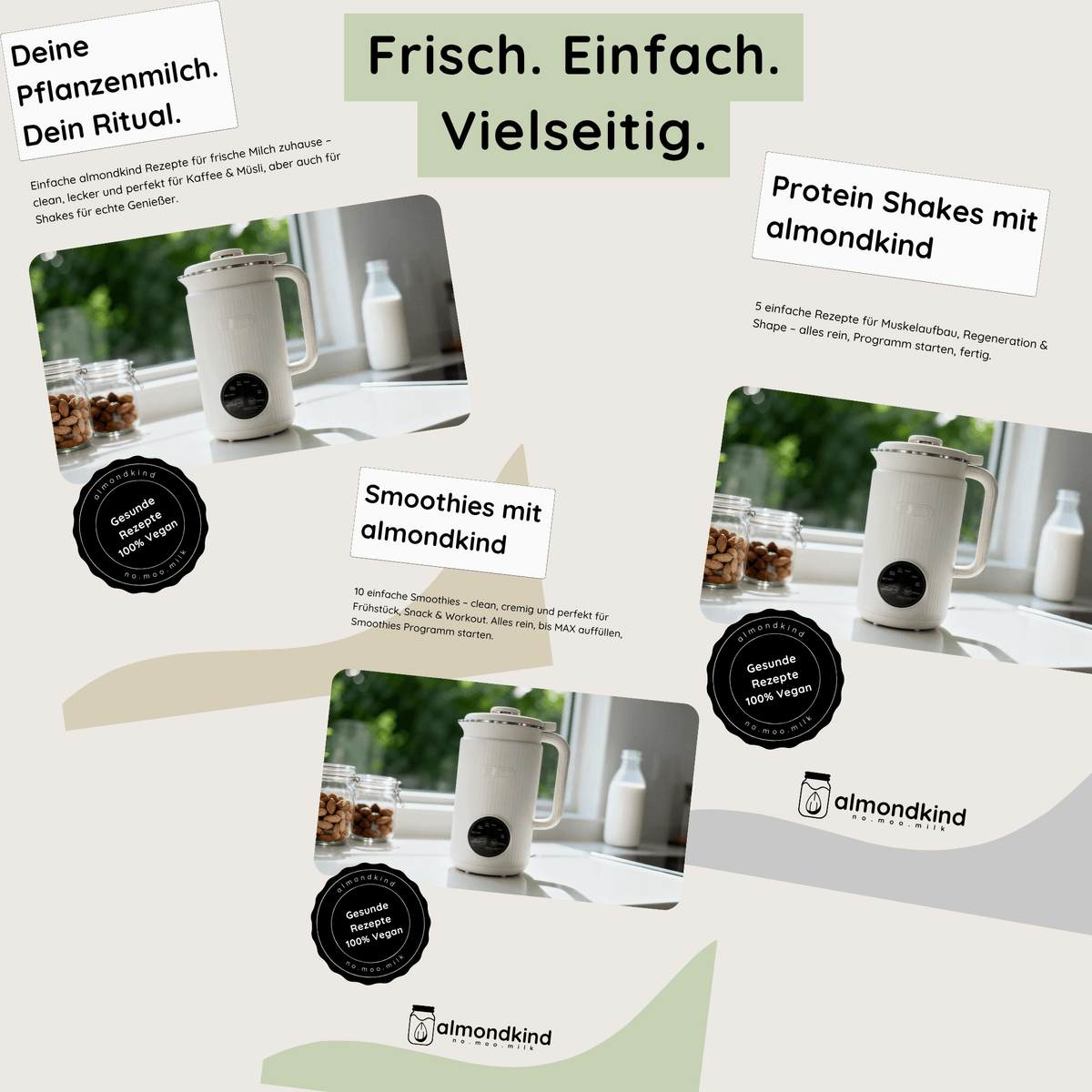almondkind Pure | Pflanzenmilch, Shakes & Smoothies E-Books