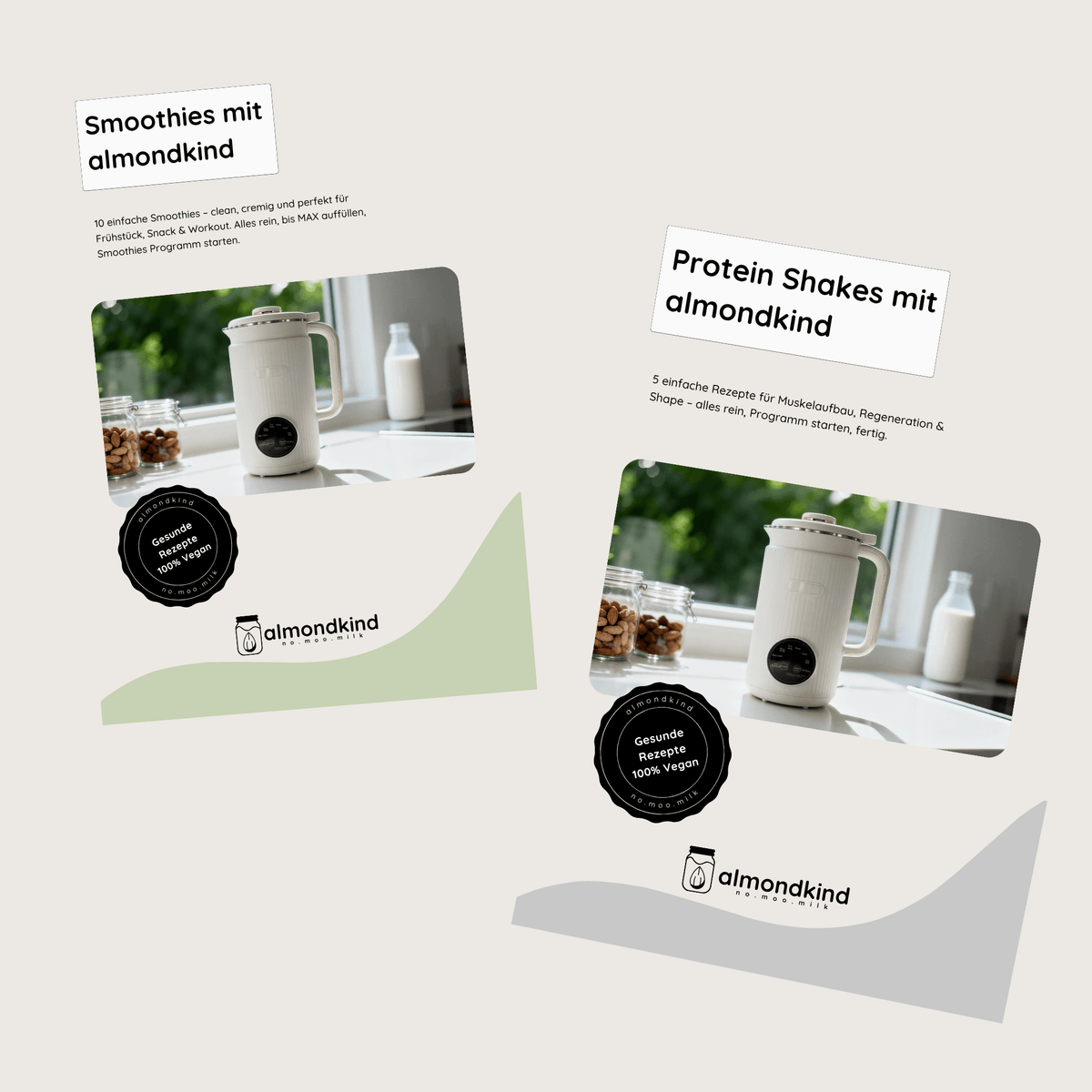 almondkind Pure | Shakes & Smoothies E-Books