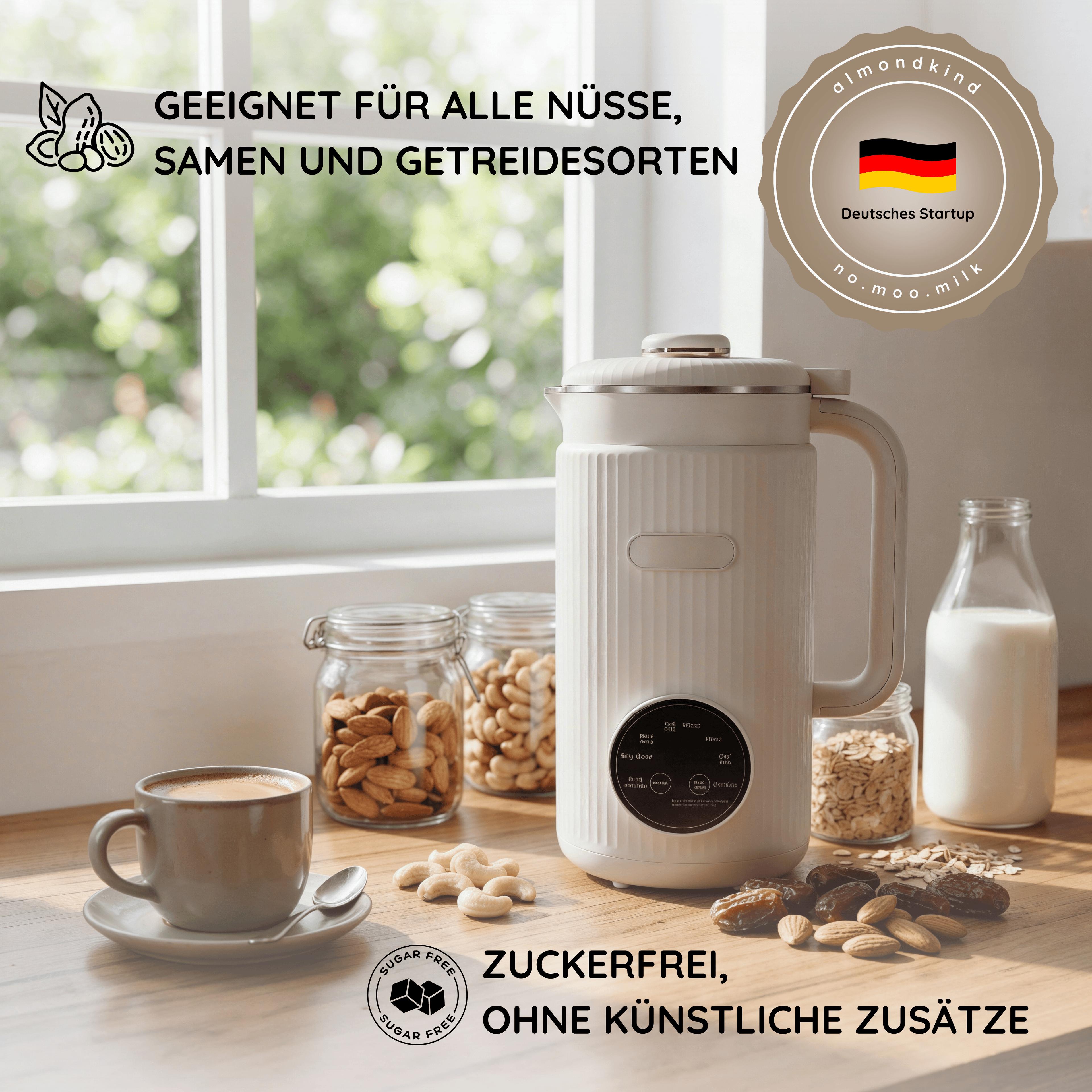 almondkind Pure | Pflanzenmilch- & Smoothie-Mixer