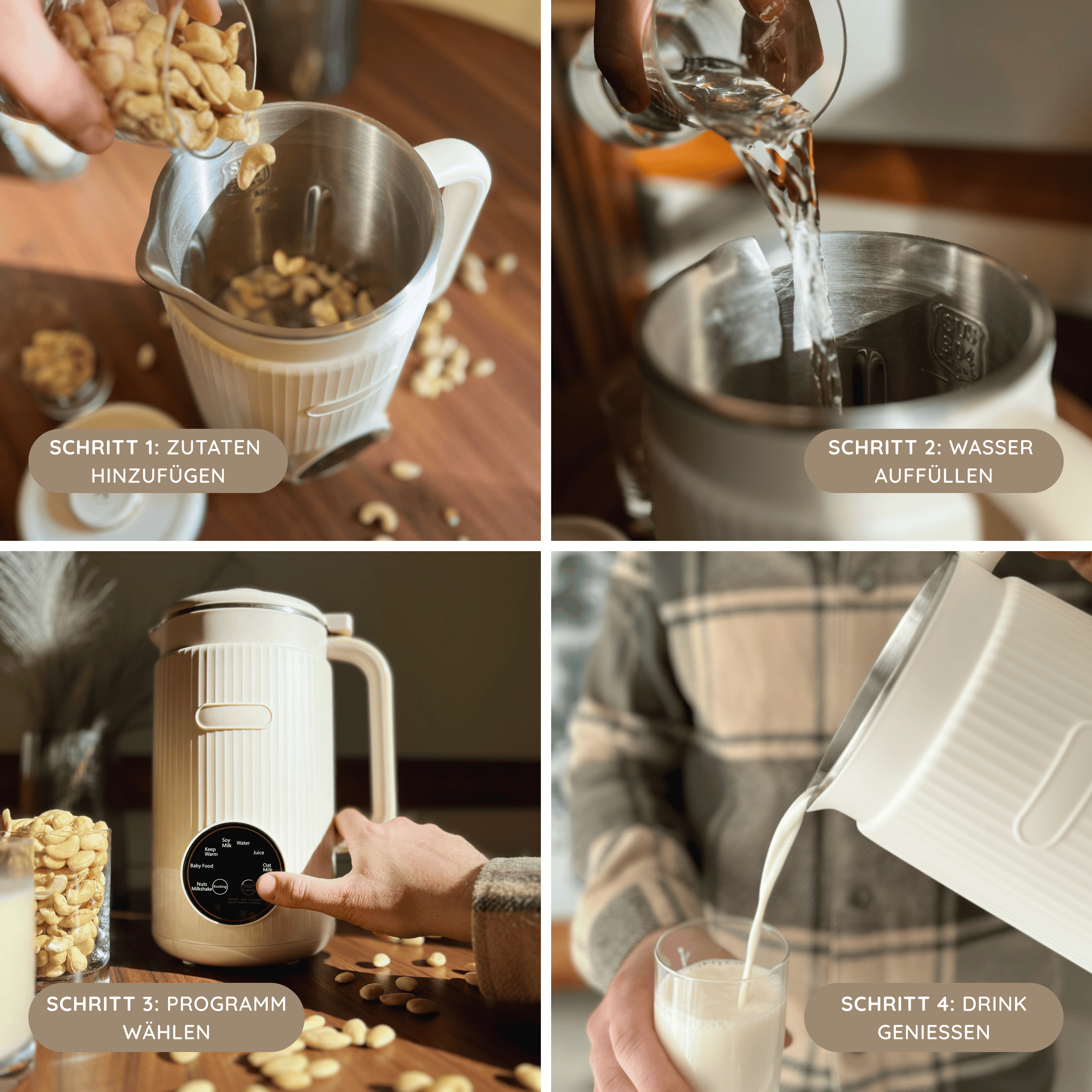almondkind Pure | Pflanzenmilch- & Smoothie-Mixer