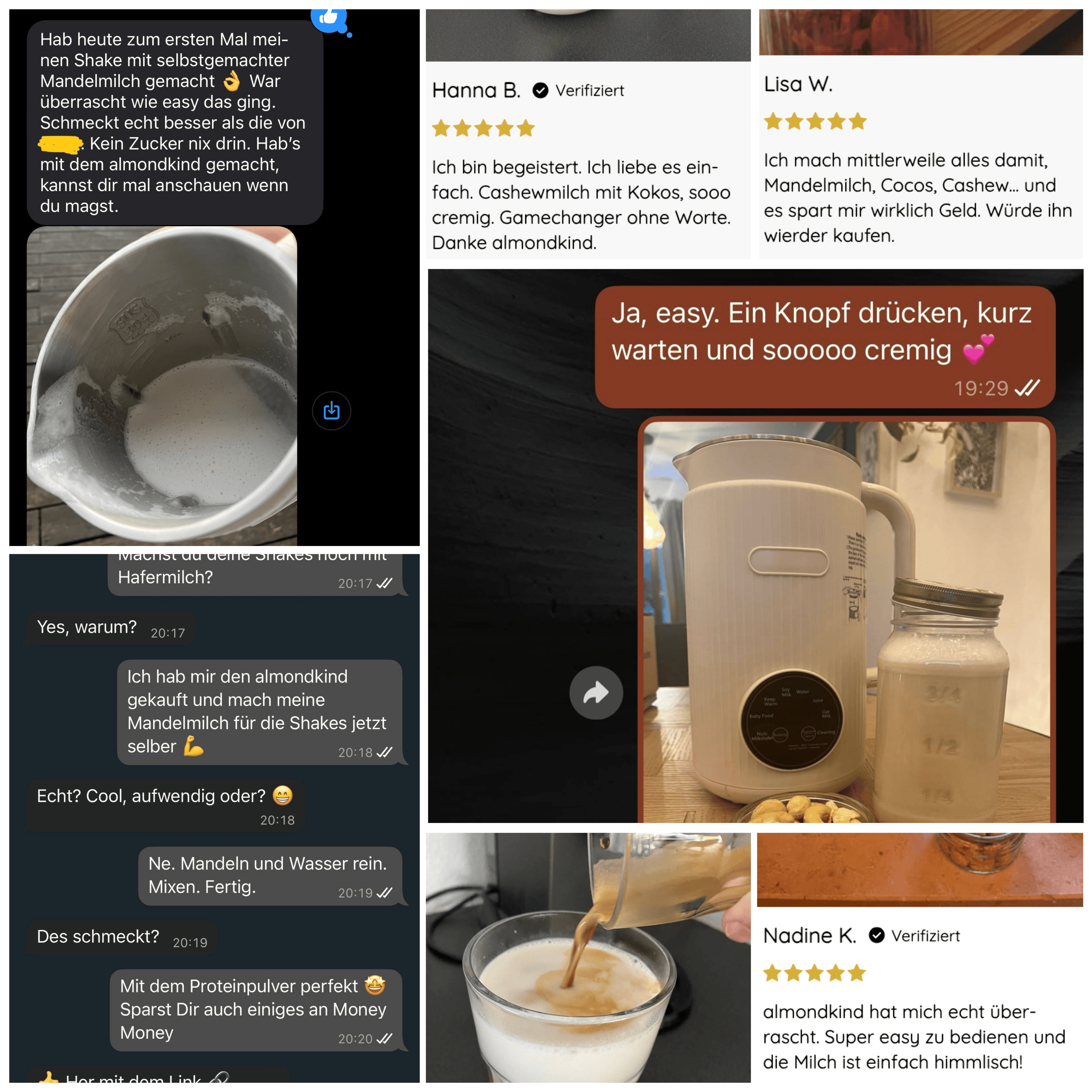 almondkind | Nussmilchmixer